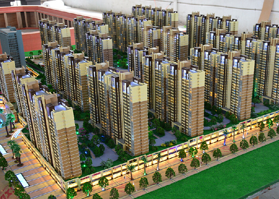 Fabricante modelo arquitectónico con el apartamento residencial Maquette proveedor