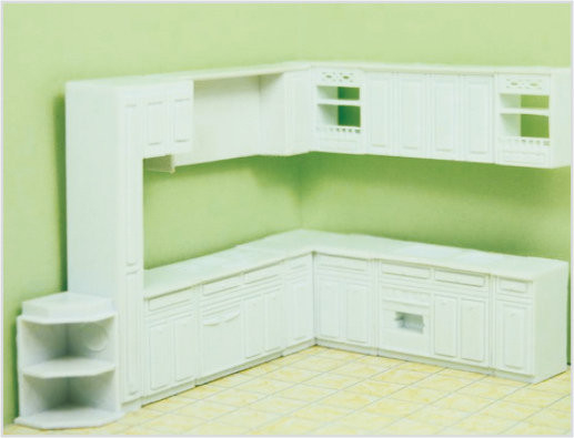 2130-01 Casas modelo de gabinete de arquitectura escala modelo muebles hogar proveedor
