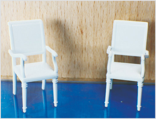 0425-05 / 05-0430 Custom arquitectónico casa modelo muebles mesas de comedor y sillas proveedor