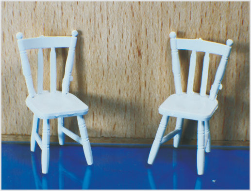 0425-02 / 02-0430 Arquitectónica escala modelo casa decoración mesas de comedor y sillas proveedor