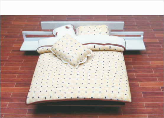 CH6064 1:20 / 1:25 / 1:30 / 1:50 / 1:75 / 1:100 Custom arquitectónico modelo muebles cama de cerámica proveedor