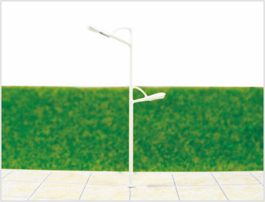 T64 6V 9 cm luminoso luz de calle en miniatura modelo Lamp Post para diseño de tren proveedor