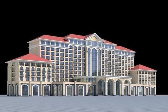 modelo de la escultura 3D del hotel 3D, mini modelo de escala de la arquitectura proveedor