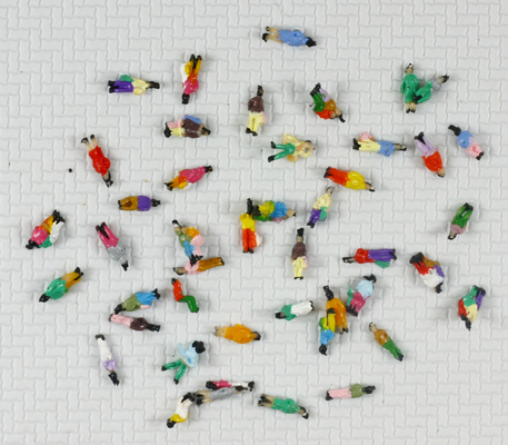P200-10 C 1:200 HO escala arquitectónica modelo personas pintado figuras 1.0 cm proveedor