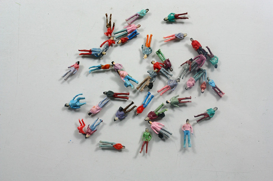 La gente arquitectónica del modelo de escala del 1:150 de P150-13B pintó cuadros el 1.3cm proveedor